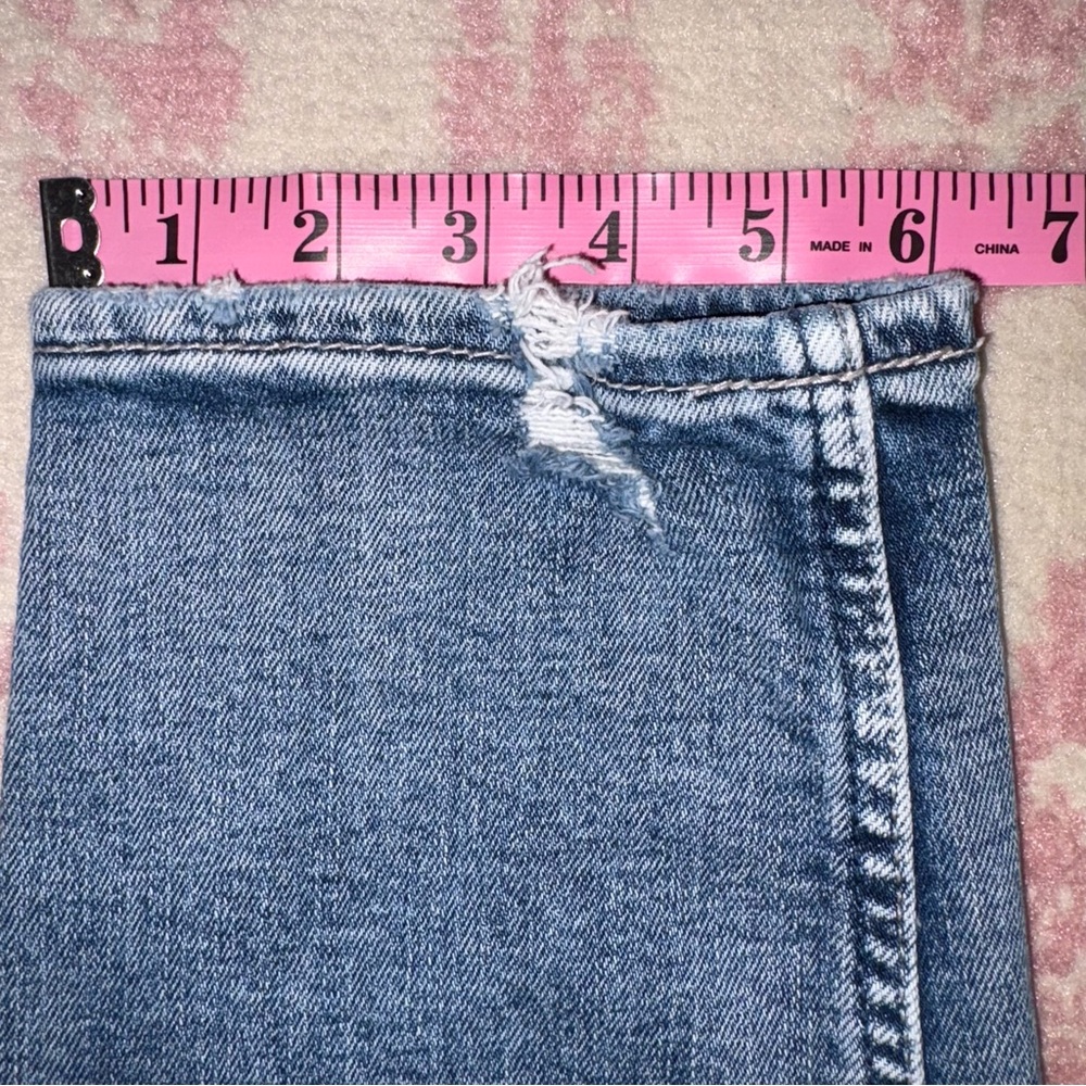 Silver Jeans Distressed Mid-Rise Boyfriend Blue Jeans Women’s 30W 29L - Picture 15 of 15